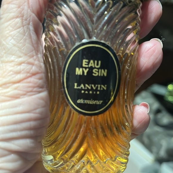 Vintage Lanvin  Paris Eau My Sin 60ml EDT Spray.  Check Level - Picture 2 of 3